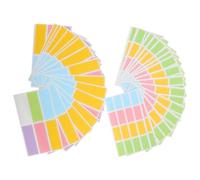 GATHINESS 40 Sheets Assorted Colour Self-Adhesive Marking Stickers for Classification and Organisation, Waterproof Paper Labels for Long Term Use in Kitchens and Office