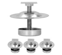 GATHINESS 4pcs Adjustable Iron Beehive Stand Base for Outdoor Use Stable Platform with Easy Installation Protects Beehive Boxes from Ants Moisture and Insects for Beekeepers