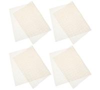 GATHINESS 4pcs Chick Brooder Net Pads for Dry and Wet Separation Mesh Liners for Poultry Brooding Box for Farm and Hatchery Use