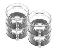 GATHINESS 4pcs Emergency Stop Button Protective Cover, 22mm round PC Dustproof Guard, Prevents Accidental Activation, for Industrial Settings and Critical Applications