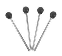 GATHINESS 4pcs M8x5.87in Weight Stack Pin Steel Plastic Handle for Home Gym | Ball Grip, Effortless Adjustment, Cable Machine Use, Replacement Part, Multi Colour Finish
