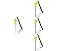 GATHINESS 4pcs Magnetic Weight Stack Pins for Gym Equipment Strong Fitness Weight Loading Pins Practical Replacement for Strength Training Machines Magnetic Bolts Suitable for Professional