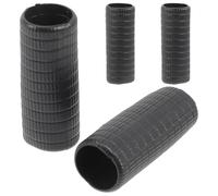 GATHINESS 4pcs Rubber Violin Bow Grip Accessories for Beginners Instrument Bow Parts with Horsehair Sleeve Comfortable Musical Instrument Grip