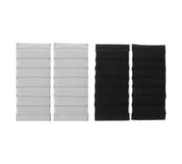 GATHINESS 4pcs Shockproof Camera Case Padded Dividers with Cloth Material, Impact Resistant Inserts for Camera Bodies and Gear, for Everyday Photography and Backpack Organisers