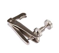 GATHINESS 4Pcs Silver Violin Fine Tuners Metal String Adjusters Large Size for Precise Acoustic Violin String Tuning Accessories