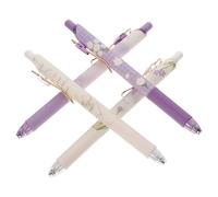 GATHINESS 4pcs Smooth Writing Gel Ink Pens for Students 0.5mm Fine Point Lightweight and Easy to Carry Gel Pens for School and Office Use Random Color