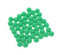 GATHINESS 50pcs Light Green Foam Fishing Beads for Carp and Baits, round Floating Bait Beads with Quick Threading and Deformation Resistance, for Freshwater Rigging and Dawn Fishing