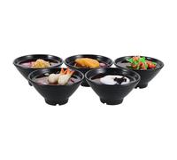 GATHINESS 5Pcs Artificial Noodle Food Set, Realistic Pretend Food for Dollhouse Kitchen Mini Simulation, Assorted Miniature Fake Noodles for and Display Decor