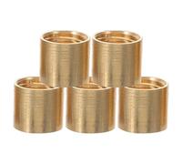 GATHINESS 5pcs Copper Screw-on Pool Cue Tip Replacement Set, 10mm Golden | Stable Tip Connection, Cue Lifespan Support, for Billiard Maintenance and Casual or Professional Players