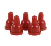 GATHINESS 5pcs Rubber Bunny Nursing Nipples for Small Animals Feeding - Replacement Pet Nursing Teats for Wildlife Rehab Feeding