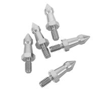 GATHINESS 5pcs Stainless Steel Tripod Spike Feet with 1/4 Inch Threaded Design, Portable and Lightweight Camera Stand Spike Feet with Anti-slip Grooves for Outdoor and Uneven Ground Use