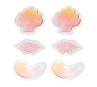 GATHINESS 6pcs Lips Shaped Gel Ice Packs for Hot or Cold Therapy, Reusable PVC Relief Packs for Skincare Treatment, for Health Fairs and Hospitals