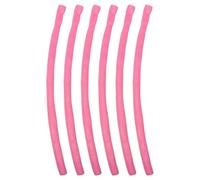 GATHINESS 6pcs Pink Trampoline Pole Covers with Pe Foam Padding, 34.7 Inch Foam Tubes for Cushioning Impact and Reducing Risk of Injuries, for Outdoor Play and Trampoline Pole Protection