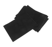 GATHINESS 6pcs Self-adhesive Suede Shoe Sole Protectors for Dance Shoes Black Soft Surface Pads for Smooth Turning and Maintaining for Studio the Go Use