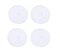 GATHINESS 80pcs Plastic Earring Back Stopper Earring Pad Stabilize Less Likely to Cause Allergic Reaction Comfortable Fit for Daily Wear