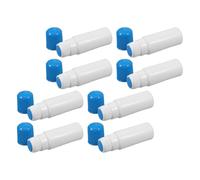 GATHINESS 8pcs 30ml Sunscreen Applicator Sponge Applicator Bottles with Gentle Touch Plastic Design, Refillable Dauber Bottles for Personal Use and Onthego Situations