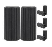 GATHINESS 8pcs Brake End Wraps Wheelchair Brake Grips Plastic Material Compatible with Various Wheelchairs for Mobility Safety