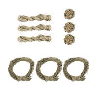 GATHINESS 9pcs Bunny Molar Small Molar Chew Green Unique Shapes for Rabbit, Guinea Pig, Hamster and Chinchilla