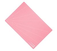 GATHINESS A3 Double-Sided Cutting Mat Crafts Making Mat Pp Material Professional Design Pink Smooth Lines Strong Practicality Protects Work Surfaces for Crafting and Engraving Projects