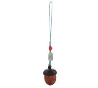GATHINESS Acorn Pendant Wooden Keychain for Phone and Bag Charm