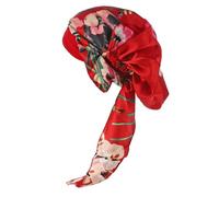 GATHINESS Adjustable Printed Headscarf and Bag Accessory Smooth Surface Made of Artificial Silk, Creative and Elegant Hair Accessory for Wedding Guests and Everyday Wear