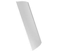 GATHINESS Aluminum Alloy Office Name Plate Holder for Doors with Curved Arcshaped Design, Stable and Resists Deformation, Sleek Silver Wall Mount Sign Suitable for Interior Walls in Business