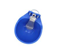 GATHINESS Automatic Animal Drinking Water Bowl Plastic Water Bowl Large Blue Easy to Wash for Horse and Dog Farm Use