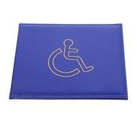 GATHINESS Bank Card Holder Sleeves Lightweight Sturdy Multiple Card Slots Pu and PVC Protector Suitable for Disability Certificates