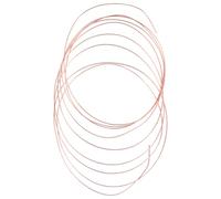 GATHINESS Bare Copper Wire Roll with DIY Sculpture and 5 Meter Conductive Red Copper Wire Welding Feature Decorating Crafting and Electrical Applications