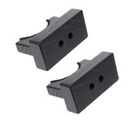 GATHINESS Baseball Bat Display Stand Holder Rack Baseball Bat Rack and Display Wooden 2pcs Black for Home Use