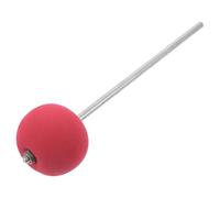 GATHINESS Bass Drum Pedal Beater Red Replaceable Soft Cotton Head Drum Hammer Replacement Kick Suitable for Percussion Instruments