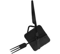 GATHINESS Black Plastic Clock Movement for Replacement DIY Clock Repair Parts Lightweight Simple Style Mechanism Suitable for Repairing