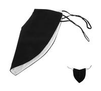GATHINESS Black Polyester Beard Cover for Men, Sl nd Stylish Face Mask that Protects Nose and Mouth while Shielding Beard from Dirt and Wind, for Outdoor Use