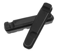 GATHINESS Black Rubber V-type Brake Pads for Bikes with Marking Line, Strong Friction and Better Performance in Braking, Suitable for Road and Mountain Bike Rim Brakes