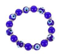 GATHINESS Blue Glass Beaded Evil Eye Bracelet for Women Comfortable Wear Versatile Use Daily Wear and Parties Fashionable Trendy Jewelry