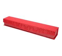 GATHINESS Box Calligraphy and Painting Scroll Storage Box Chinese Style Paper and Cloth Preservation Sturdy Construction Pattern Red Bright Color for Gifting and Showcase Your Collection