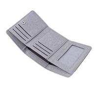 GATHINESS Card Holder Wallet with Multiple Compartments for Organised Storage Compact Canvas Folding Design and Keeping Business and Insurance Cards Dry Mens for Travel
