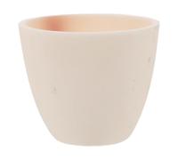 GATHINESS Ceramic Melting Crucible with Lid 40ml High Alumina Corundum Crucible for Laboratory Analysis and Furnace Melting Sturdy Smooth Surface for Metal Casting