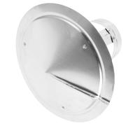 GATHINESS Chimney Rain Cover Chimney Flue Cowl 10cm Outer Diameter Stainless Steel Rainproof Replaceable