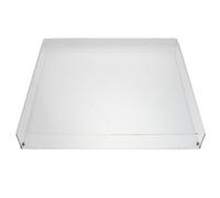 GATHINESS Clear Acrylic Protective Cover for Record Player Transparent Turntable Lid for Audio Gear Dustproof Shield to Guard Vinyl Players from Particles and Scratches