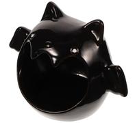 GATHINESS Cooling Ceramic Hamster Nest Bat Shape Small Pet Hideout for Play and Sleep Suitable for Small Animals