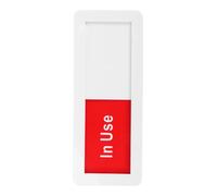 GATHINESS Creative Do Not Disturb Privacy Slide Sign for Room Door with Switchable Status and Communication, Acrylic Material Suitable for Desks and Walls in Office Or Home