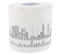 GATHINESS Creative Toilet Paper Roll Printing on Wood Pulp Tissue Fun and Engaging Design with Printed Study Materials for Students and Learners for Dorms and Stocking Stuffers