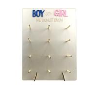 GATHINESS Creative Wooden Donut Stand for Displaying Donuts at Parties, Country Style Wood Decoration for Boy Or Girl Birthday Celebrations