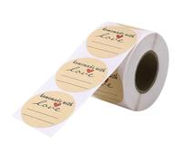 GATHINESS Decorative Stickers 1.5 Inch DIY Self-Adhesive Thank You Labels for Baking and Sealing, Easy to Use Paper Stickers with Creative Letter Pattern for Parties and Special Events