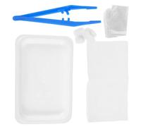 GATHINESS Disposable Wound Care Kit Wound Care Essentials Single-use Pp and Cotton White for Businesses
