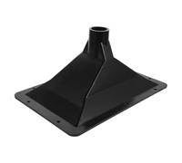 GATHINESS DJ Speaker Horn Plastic Rectangle with 26 mm Throat and Screw On Design for Use in Conference Rooms and Open Air Events Featuring Echo Reduction and Quick Setup