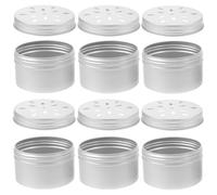 GATHINESS Dog Scent Training Containers 10Pcs Aluminum Nose Work Boxes with Vent Holes for Explosive Detection and Working Dogs