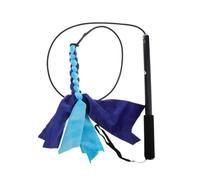 GATHINESS Dog Teaser Pole with Telescoping Stick for Tug and Chase Training | Nylon Rope, Rubber and Aluminium Alloy Build, Portable Handle, for Puppies, Dogs, Yard and Park Exercise