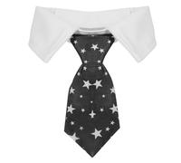 GATHINESS Dog Tie Pet Neck Tie Adjustable Star Printing for Dog Birthday Present Accessories